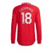Billige Manchester United Casemiro #18 Hjemmetrøye 2022-23 Langermet